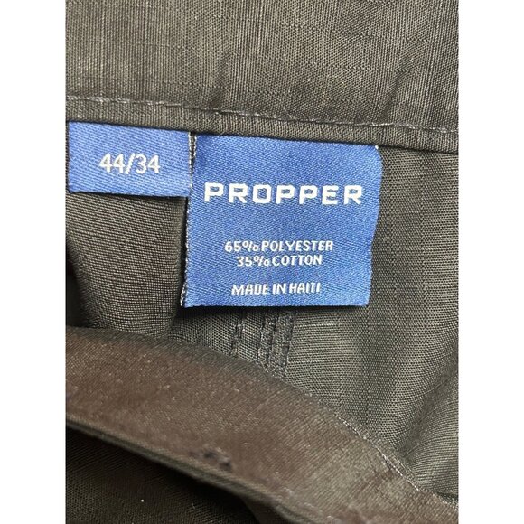 New Propper Men’s Tactical Cargo Pants Black 44x34 Ripstop Duty Military Work - Picture 4 of 7